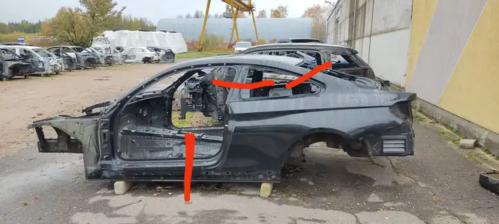 BMW 4 F32 F33 (2013 - 2017) 7344967 Задняя четверть — фото 1