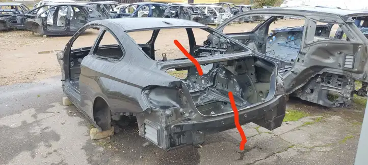 BMW 4 F32 F33 (2013 - 2017) 7344967 Задняя четверть — фото 2