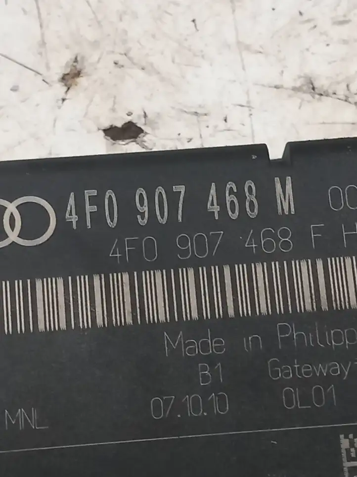 Audi A6 S6 C6 4F (2008 - 2011) 4F0907468M Модуль комфорта — фото 2