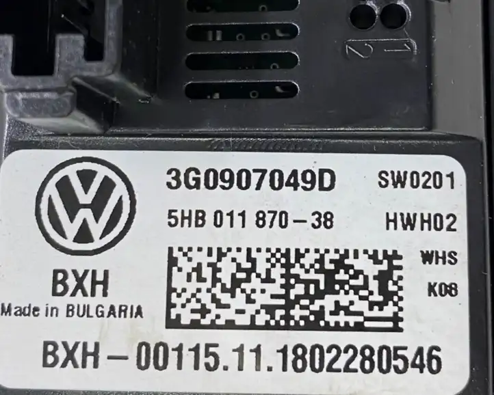 Volkswagen Tiguan (2016 - 2020) 3G0907049D Блок управления климат-контролем — фото 6
