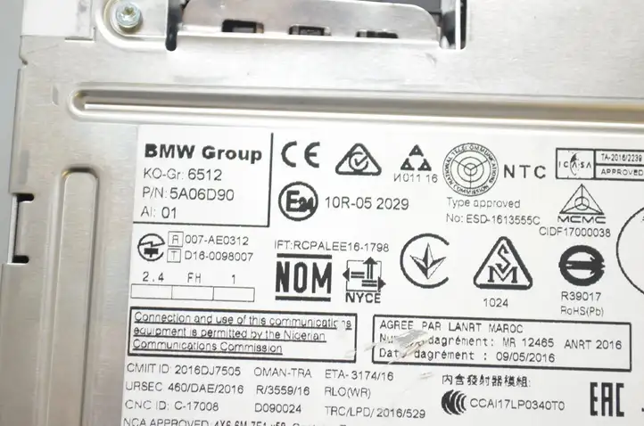 BMW i3 (2013 - ) 5A06D90 Магнитола / мультимедийная система — фото 7