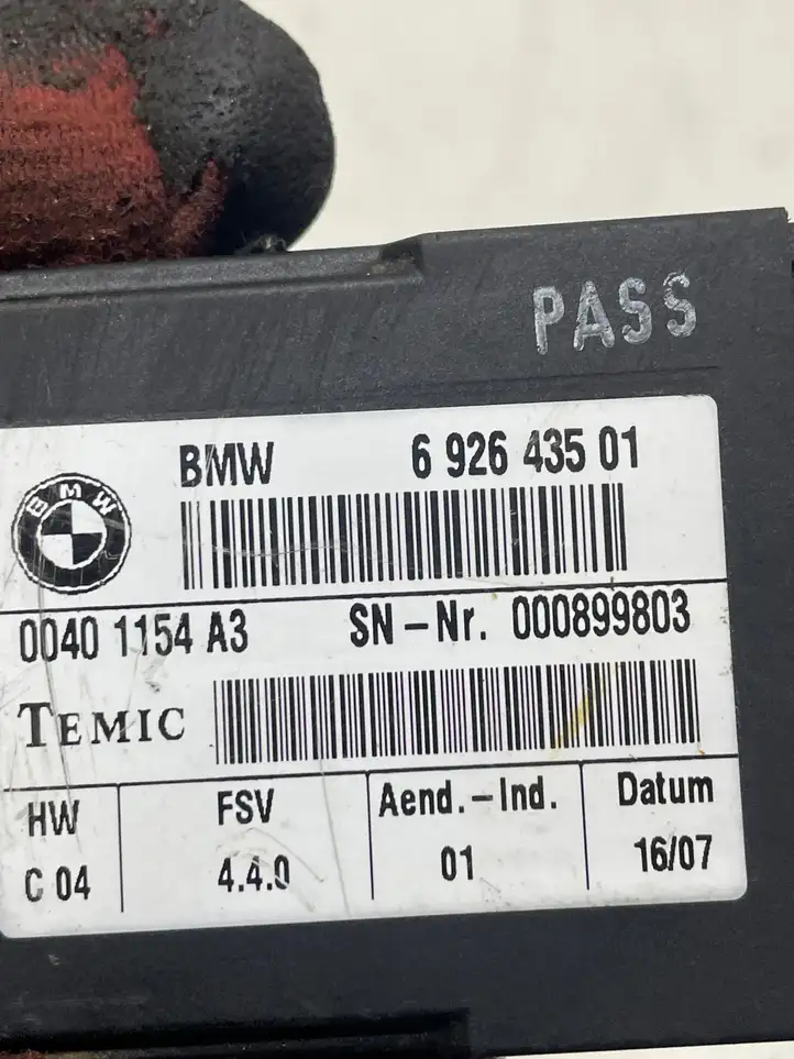 BMW X5 E70 (2006 - 2013) 6926435 Блок управления сиденьем — фото 2