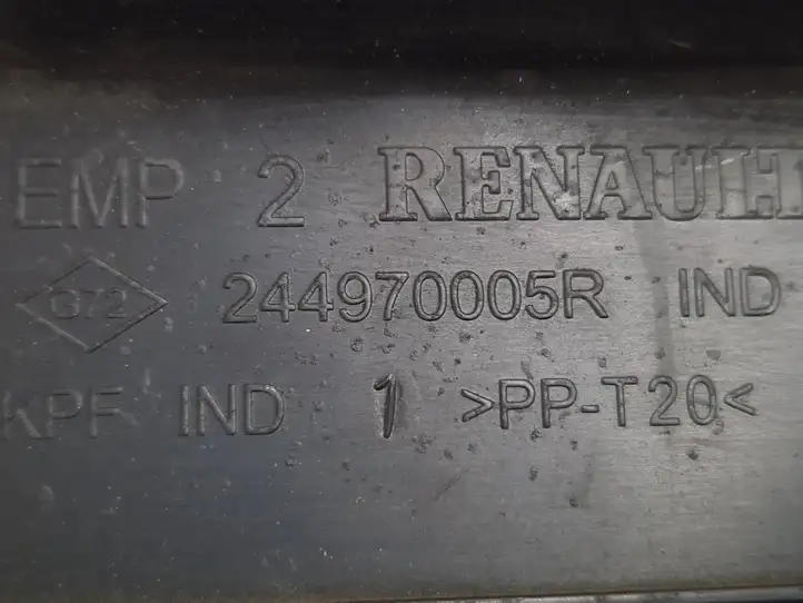 Renault Laguna III (2007 - 2015) 244970005R Крышка ящика аккумулятора — фото 7