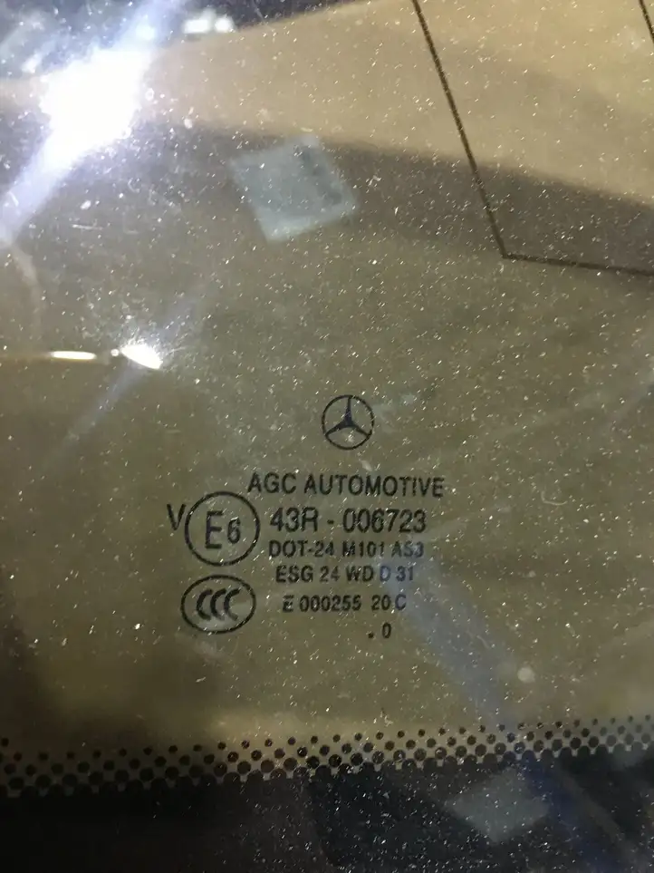 Mercedes-Benz C W204 (2007 - 2014) A2046705312 Заднее боковое стекло — фото 3
