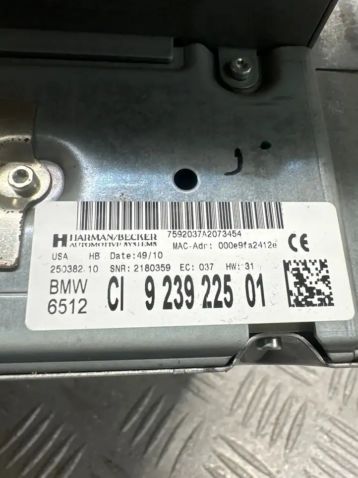 BMW X5 E70 (2006 - 2013) 25038210 Магнитола / мультимедийная система — фото 4