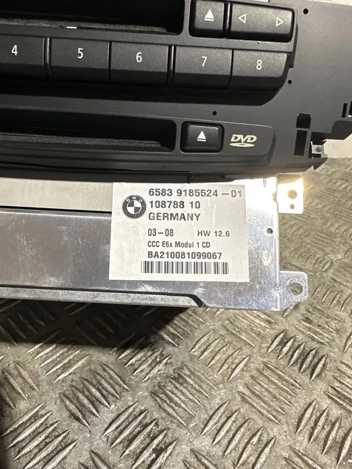 BMW 5 E60 E61 (2004 - 2010) 9185524 Магнитола / мультимедийная система — фото 2