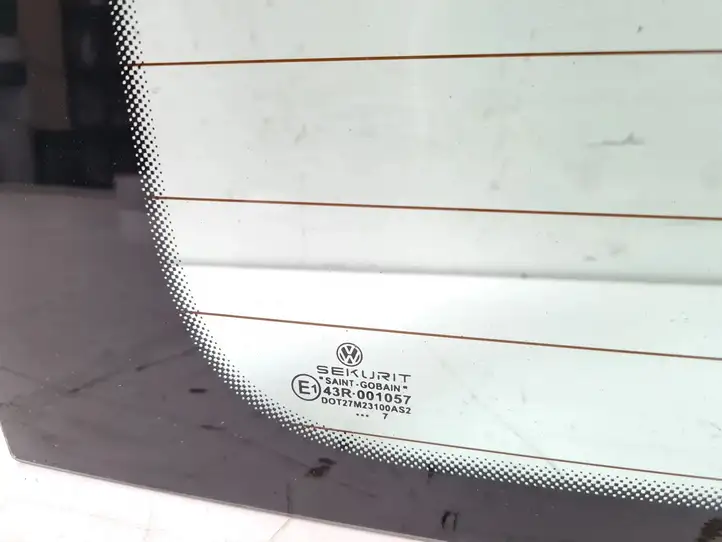 Volkswagen Transporter - Caravelle T5 (2003 - 2009) 7H1845502K Стекло двери багажника — фото 6