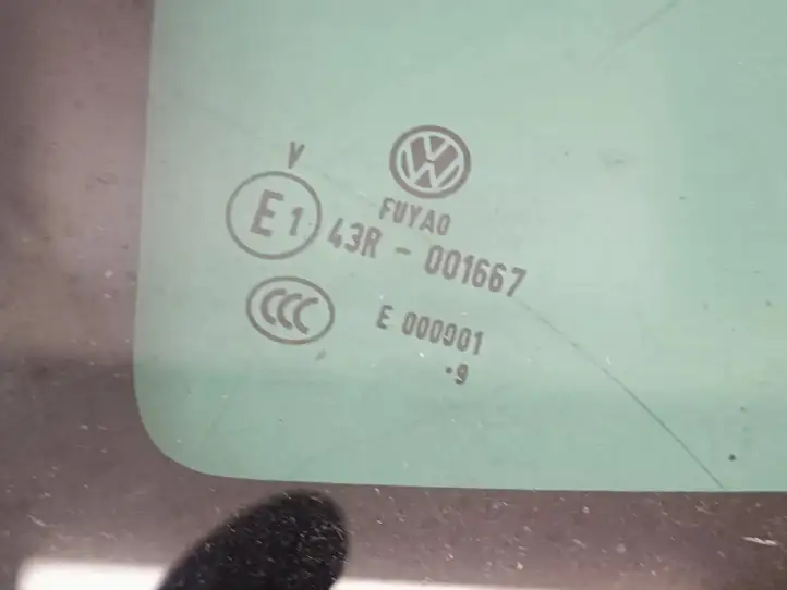 Volkswagen Polo V 6R (2009 - 2015) 43R001667 Заднее боковое стекло — фото 2