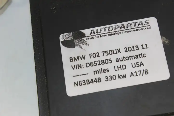BMW 7 F01 (2008 - 2016) 7634274 Блок управления электропитанием — фото 2