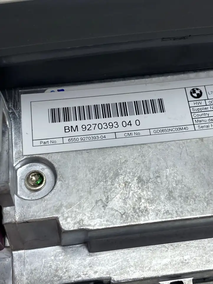 BMW 3 F30 F35 F31 (2012 - 2018) 9270393 Магнитола / мультимедийная система — фото 4