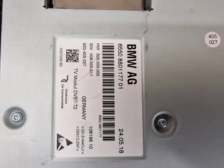 BMW 7 G11 G12 (2015 - 2022) 65508801177 Модуль управления видео — фото 3