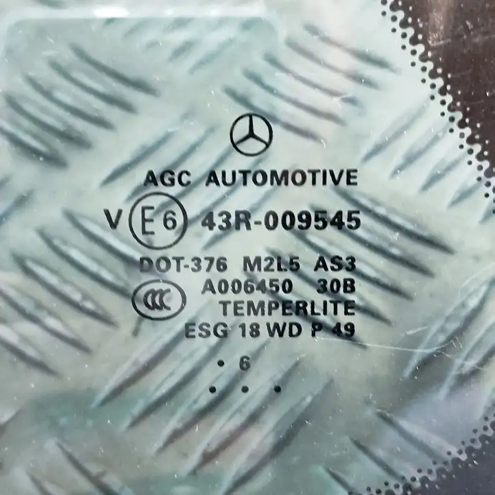 Mercedes-Benz GLS X166 (2015 - 2019) A1666700349 Заднее боковое стекло — фото 7