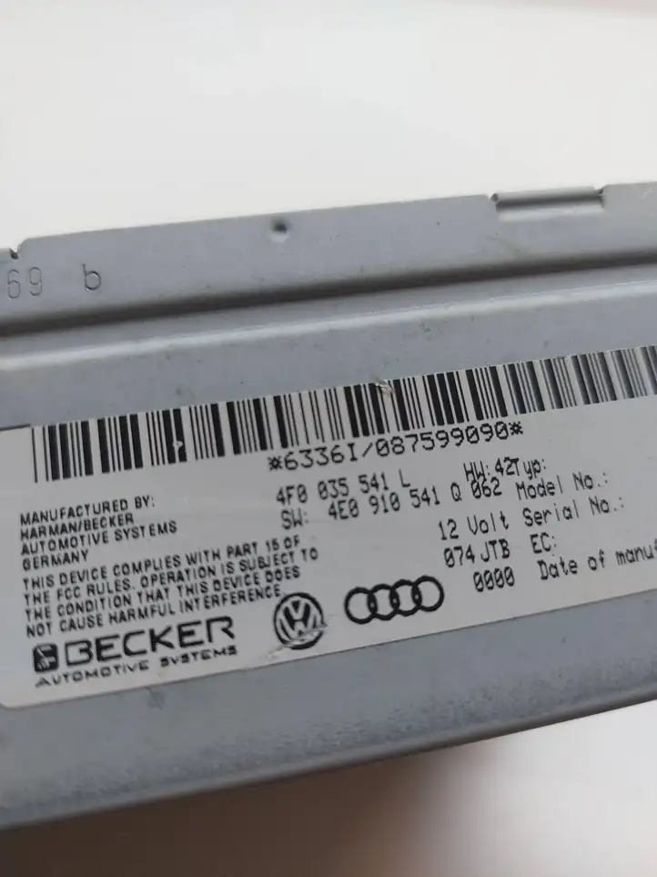 Audi A5 8T 8F (2007 - 2011) 4F0035541L Усилитель звука — фото 4