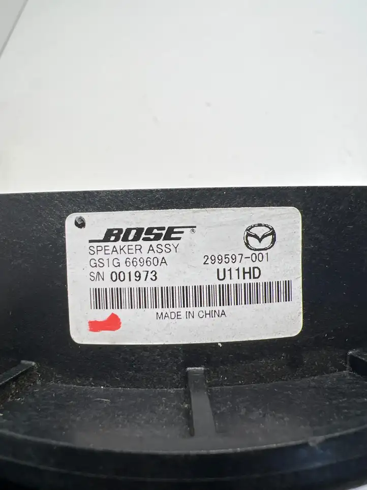 Mazda 6 (2009 - 2012) 297438001 Динамики передних дверей — фото 4