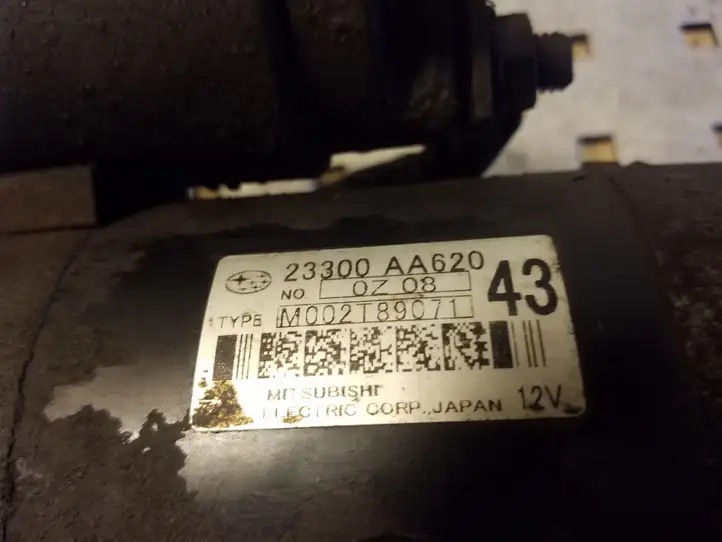 Subaru Outback (2009 - 2014) 23300AA620 Стартер — фото 3