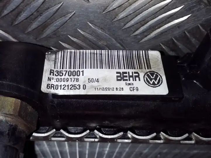 Seat Toledo IV (NH) (2011 - ) 6R0121253D Радиатор охлаждающей жидкости двигателя — фото 2