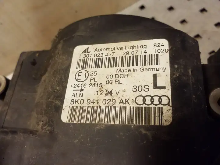 Audi A4 S4 B8 8K (2007 - 2011) 8K0941029AK Передняя фара — фото 7
