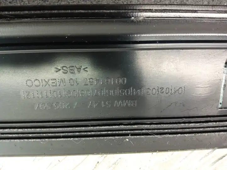 BMW X3 F25 (2010 - 2017) 7205597 Наружная отделка переднего порога — фото 3