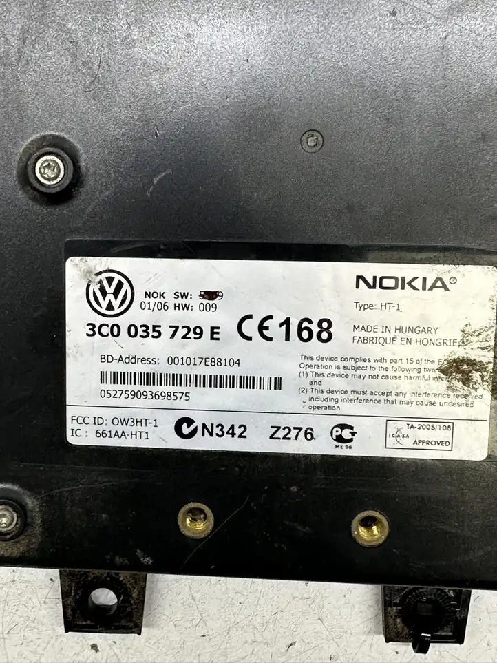 Volkswagen PASSAT B6 (2005 - 2010) 3C0035729E Блок GSM — фото 2