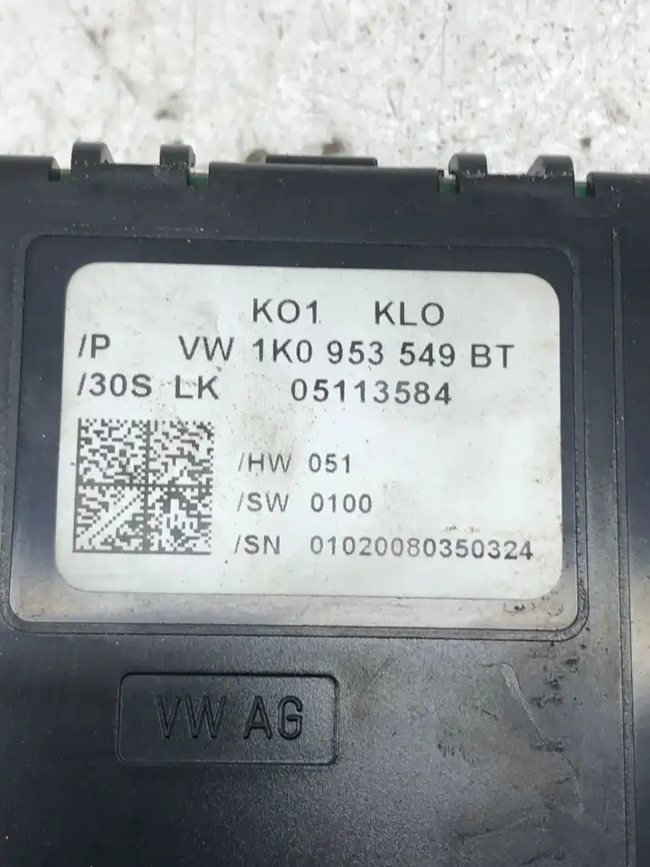 Volkswagen Caddy (2004 - 2010) 1K0953549BT Датчик угла поворота руля — фото 2