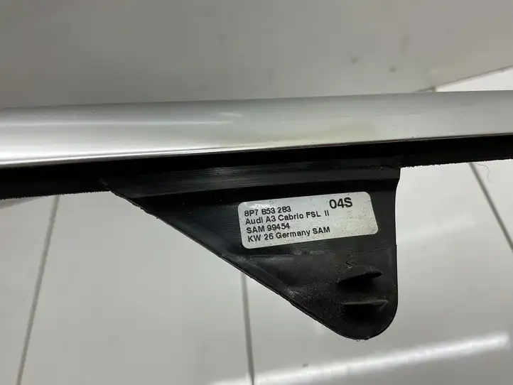 Audi A3/S3 8P (2008 - 2013) 8P7853283 Накладка стекла передней двери — фото 6