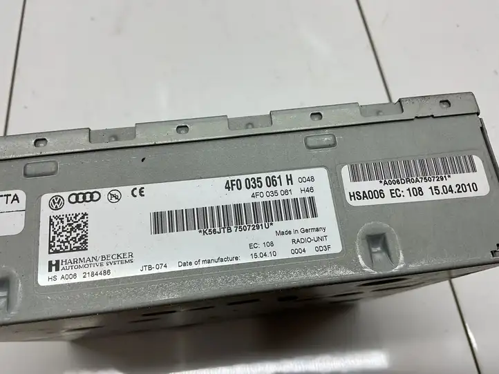 Audi A7 S7 4G (2010 - 2014) 4F0035061H Магнитола / мультимедийная система — фото 2