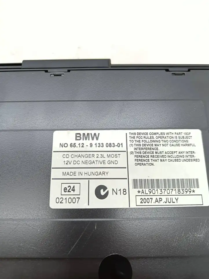 BMW 3 E90 E91 (2005 - 2012) 9133083 CD/DVD чейнджер — фото 2