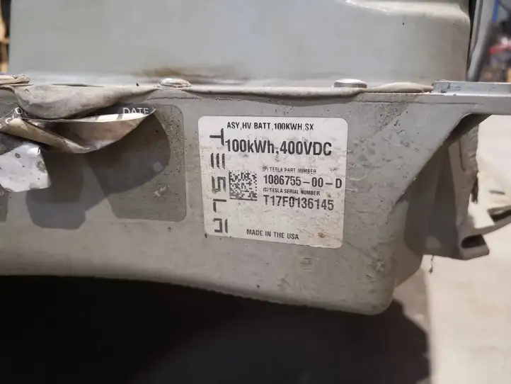 Tesla Model S (2016 - 2021) 1086755-00-D Аккумулятор гибридного / электрического автомобиля — фото 5