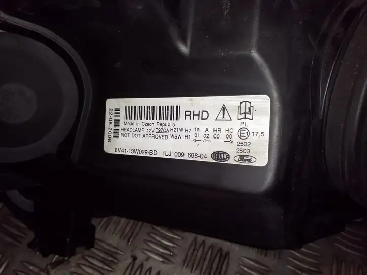 Ford Kuga I (2008 - 2012) 8V4113W029BD Передняя фара — фото 4