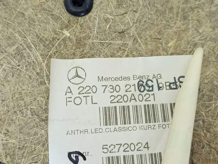 Mercedes-Benz S W220 (1998 - 2006) A2207302170 Обшивка задней двери — фото 2
