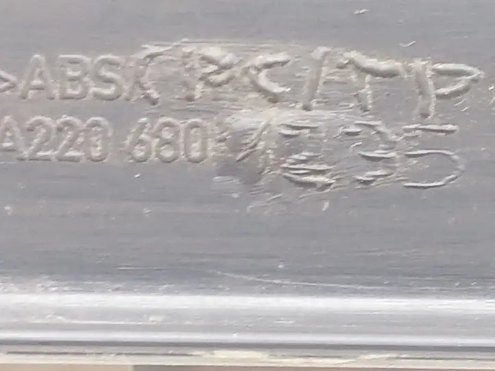 Mercedes-Benz S W220 (1998 - 2006) A2206801235 Внутренняя отделка переднего порога — фото 12