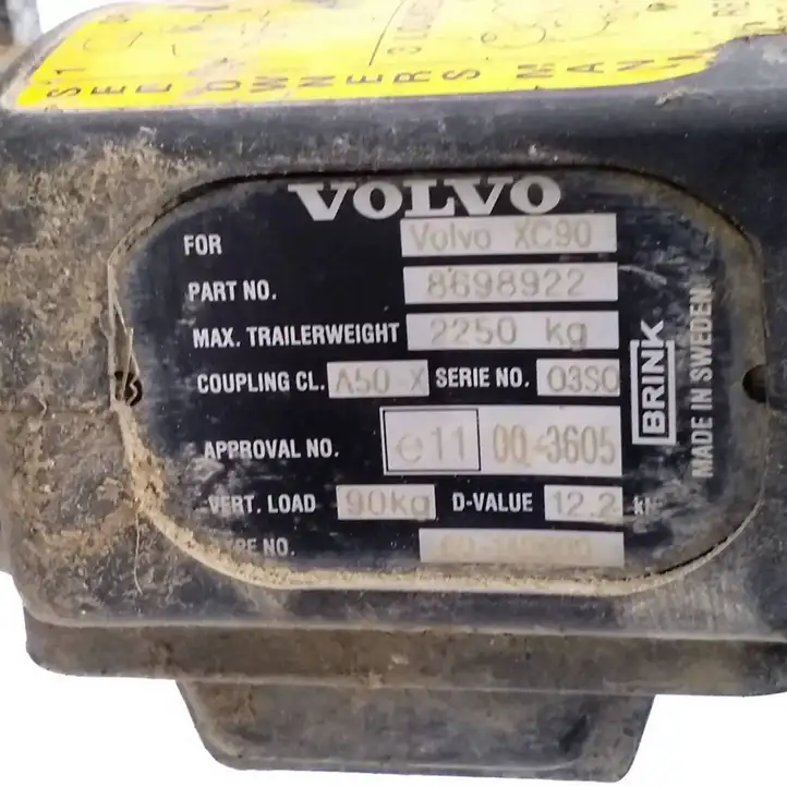 Volvo XC90 (2002 - 2006) 8698921 Комплект буксировочного крюка — фото 5