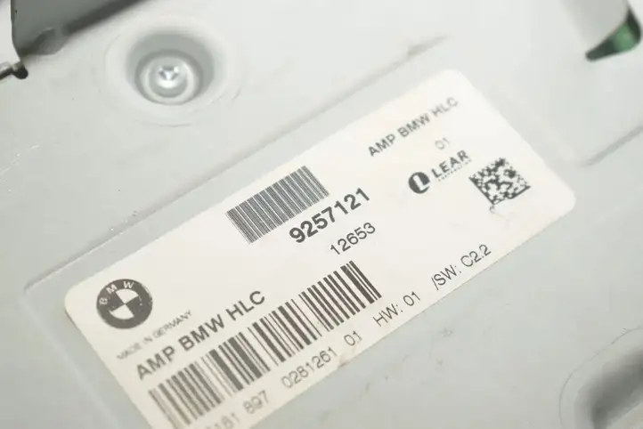 BMW X3 F25 (2010 - 2017) 9257121 Комплект аудиосистемы — фото 9