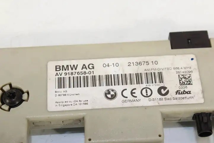 BMW 3 E90 E91 (2005 - 2012) 9187658 Усилитель антенны — фото 4