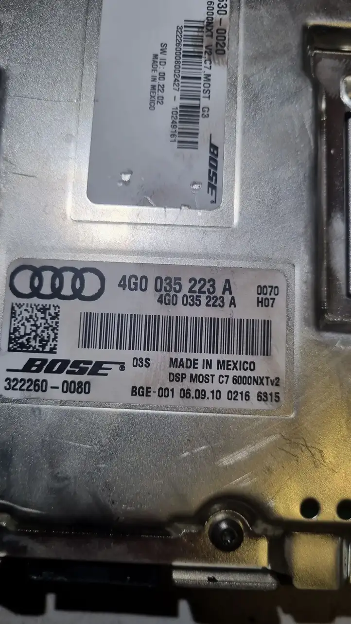 Audi A7 S7 4G (2010 - 2014) 4G8035298A Комплект аудиосистемы — фото 2
