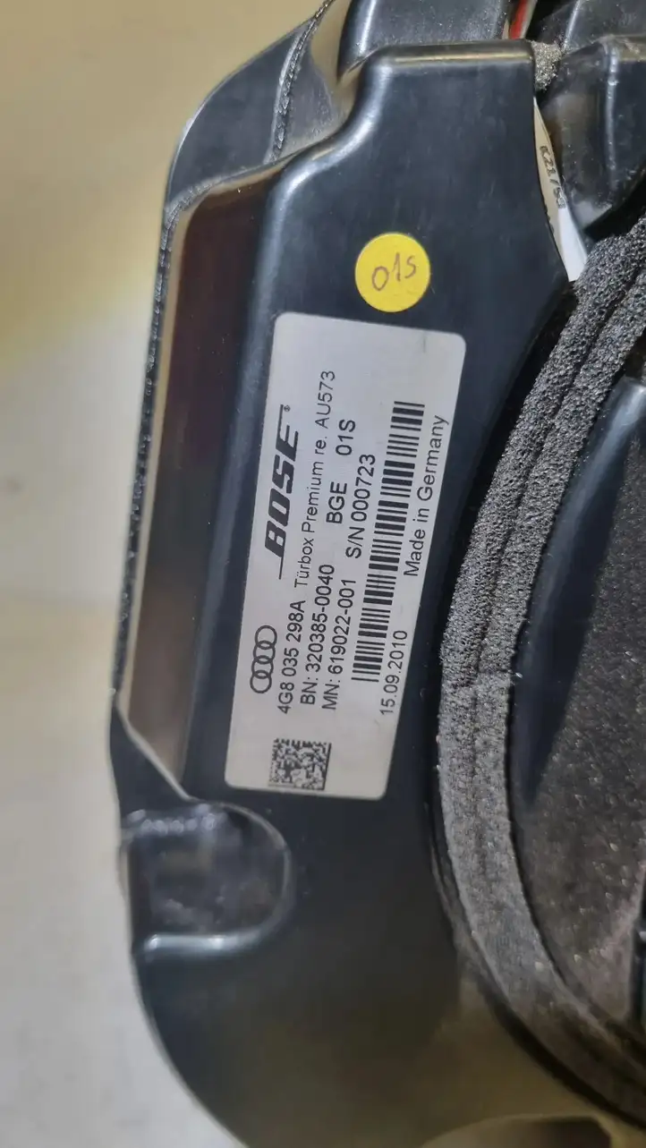 Audi A7 S7 4G (2010 - 2014) 4G8035298A Комплект аудиосистемы — фото 4