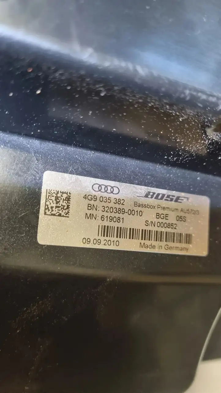Audi A7 S7 4G (2010 - 2014) 4G8035298A Комплект аудиосистемы — фото 6