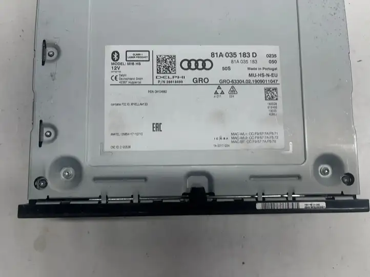 Audi A3/S3 8V (2016 - 2020) 81A035183D CD/DVD чейнджер — фото 7
