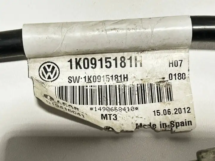 Volkswagen Golf VII (2013 - 2019) 1K0915181H Минусовой провод аккумулятора — фото 1