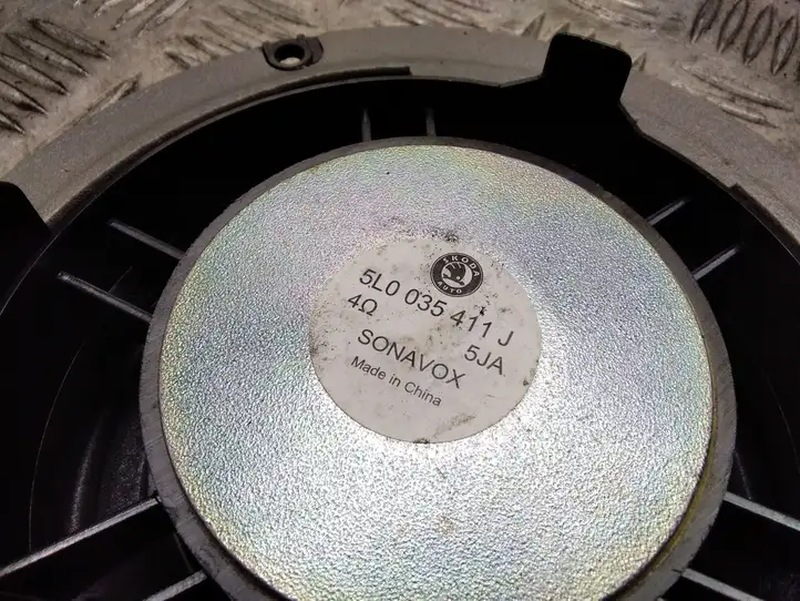 Skoda Yeti (5L) (2009 - 2012) 5L0035411J Динамики задних дверей — фото 3