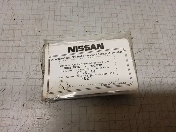Nissan Almera N16 (2000 - 2010) 28185BN800 Магнитола / мультимедийная система — фото 2