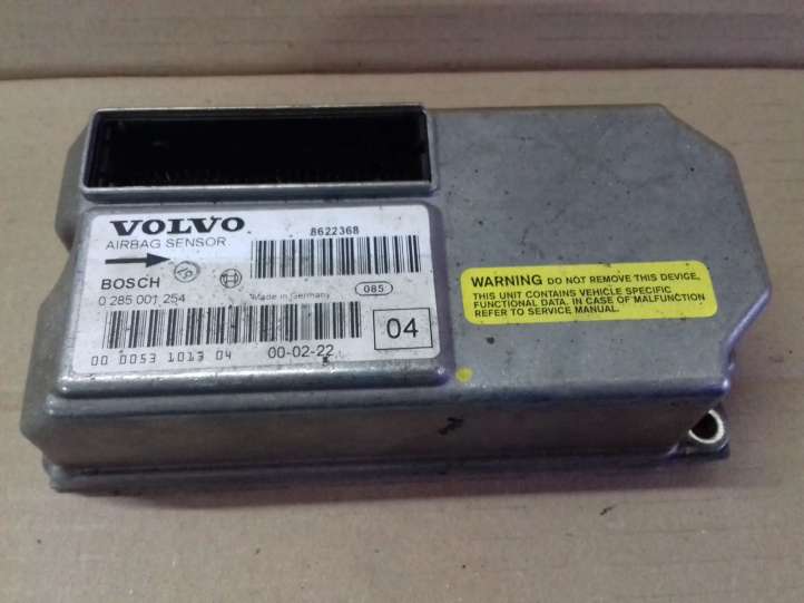 0285001254 Volvo V70 Oro pagalvių valdymo blokas