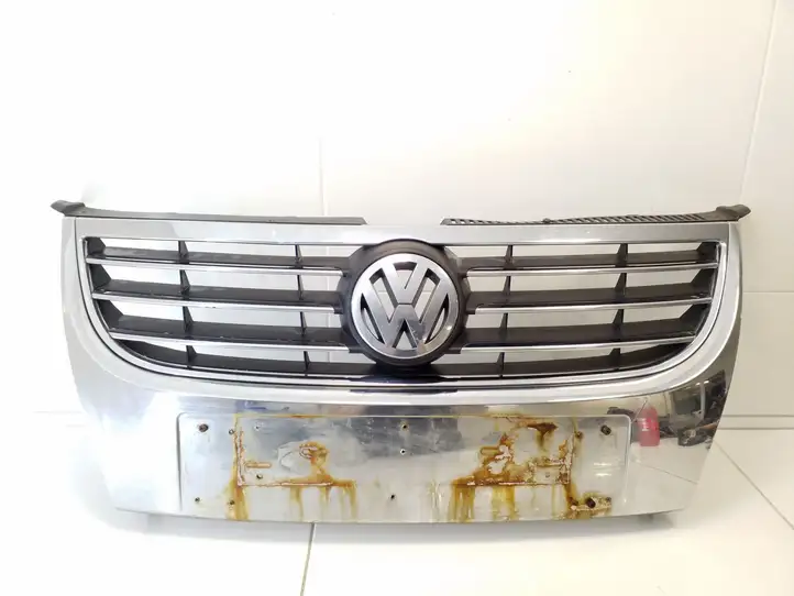 Volkswagen Touran I (2003 - 2010) 1T0853651G Верхняя решетка радиатора — фото 1