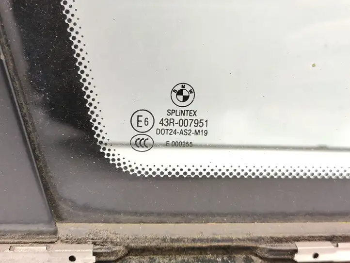BMW 5 E60 E61 (2004 - 2010) 43R007951 Заднее боковое стекло — фото 6
