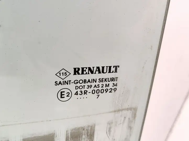 Renault Espace - Grand espace IV (2004 - 2014) 43R000929 Стекло задней двери — фото 2