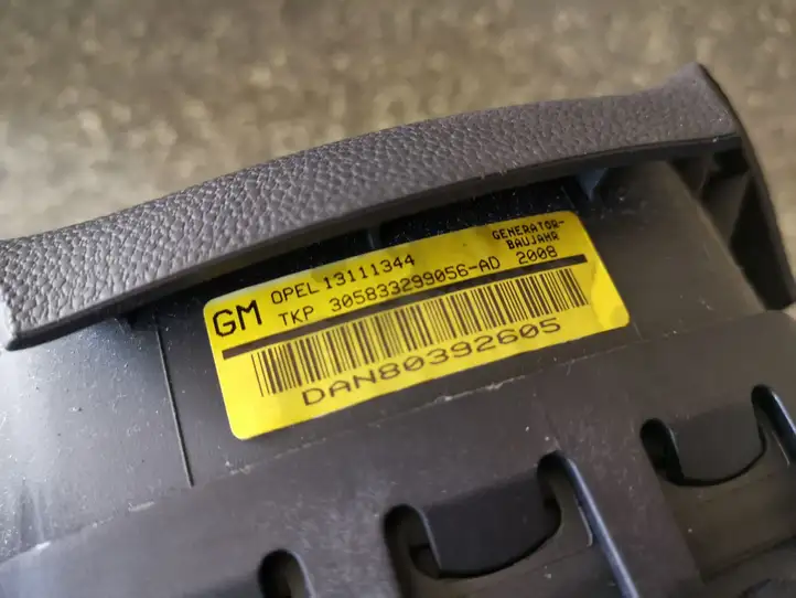 Opel Astra H (2004 - 2009) 13111344 Подушка безопасности руля — фото 2