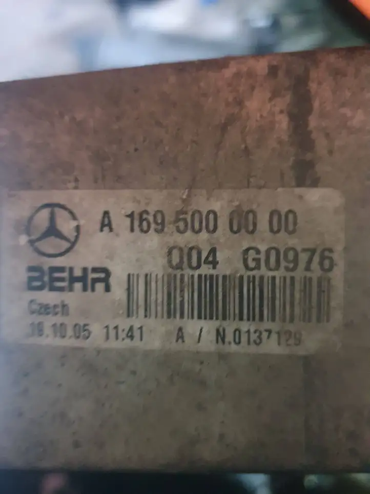 Mercedes-Benz B-class W245 (2005 - 2008) Интеркулер — фото 4