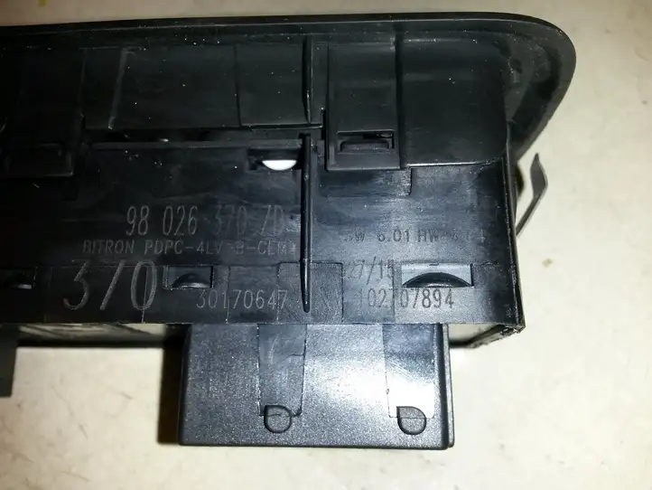 Peugeot 508 (2014 - 2018) 98026370ZD Блок кнопок стеклоподъемников — фото 2