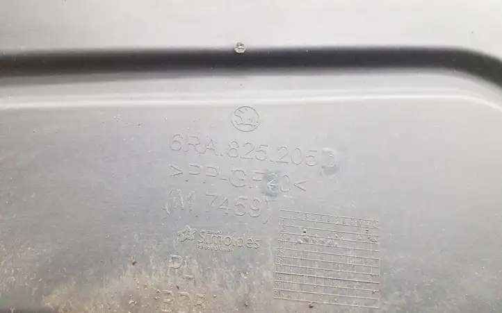 Skoda Rapid (NH) (2012 - 2019) 6RA825205 Защита днища задней части — фото 3