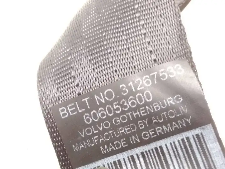 Volvo XC90 (2006 - 2014) 601239800 Ремень безопасности 3-го ряда — фото 5